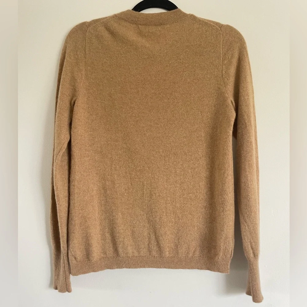 J.Crew 100% Cashmere Teddy-Style Sweater | Women’s Size S - Picture 2 of 11